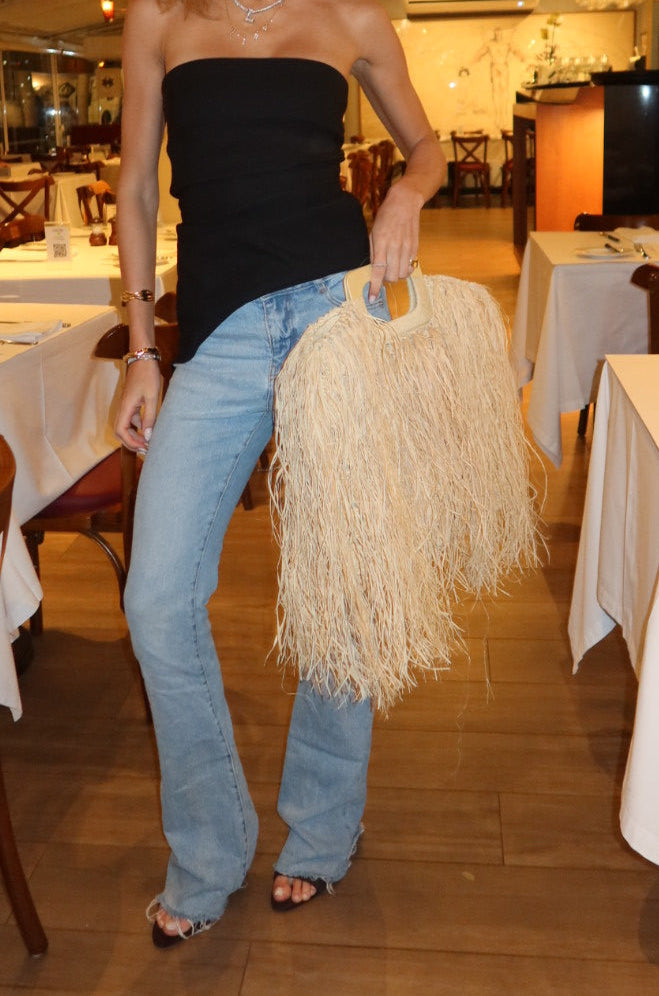 Bolsa de Palha Artesanal Bossa Nova