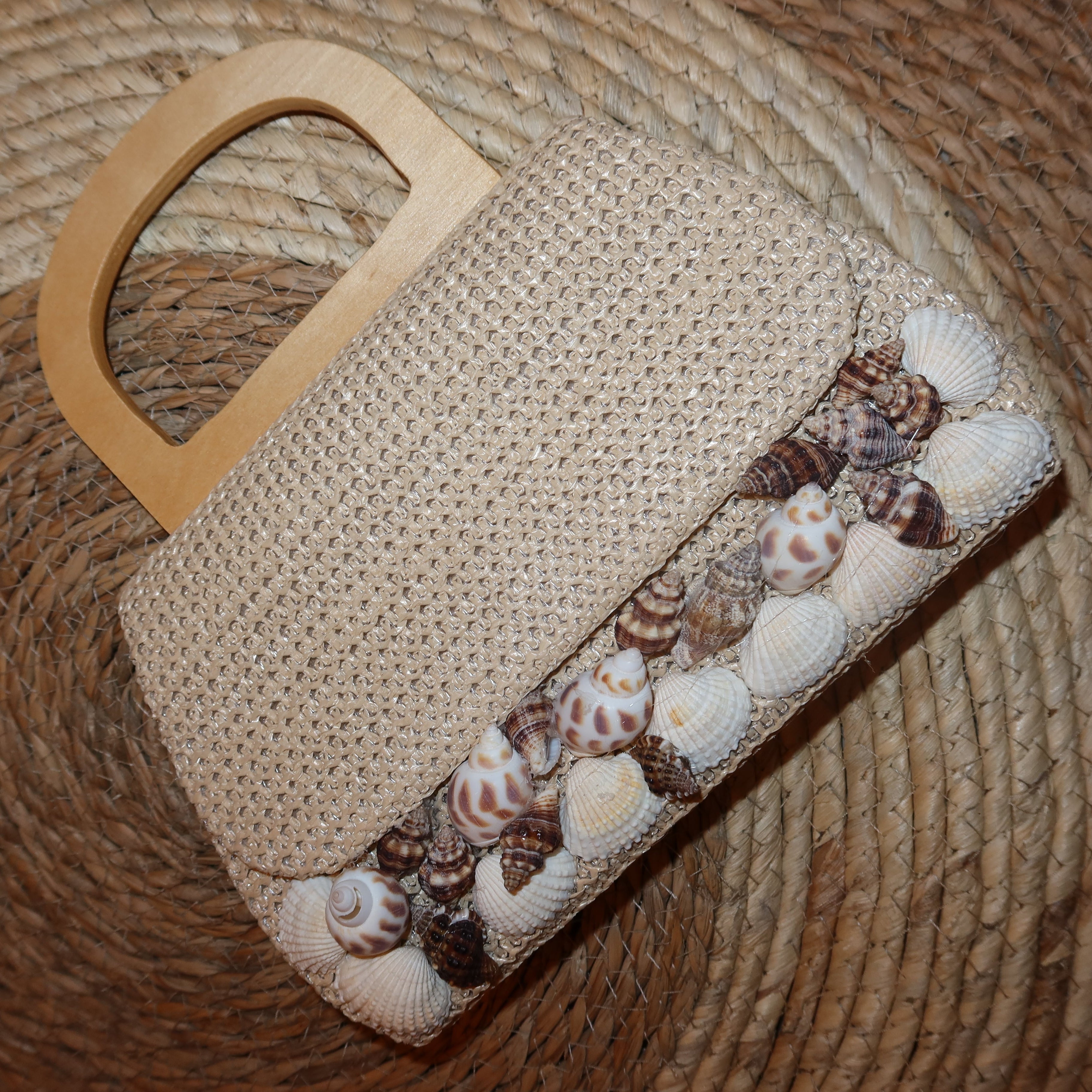 Bolsa de Palha Artesanal Luna