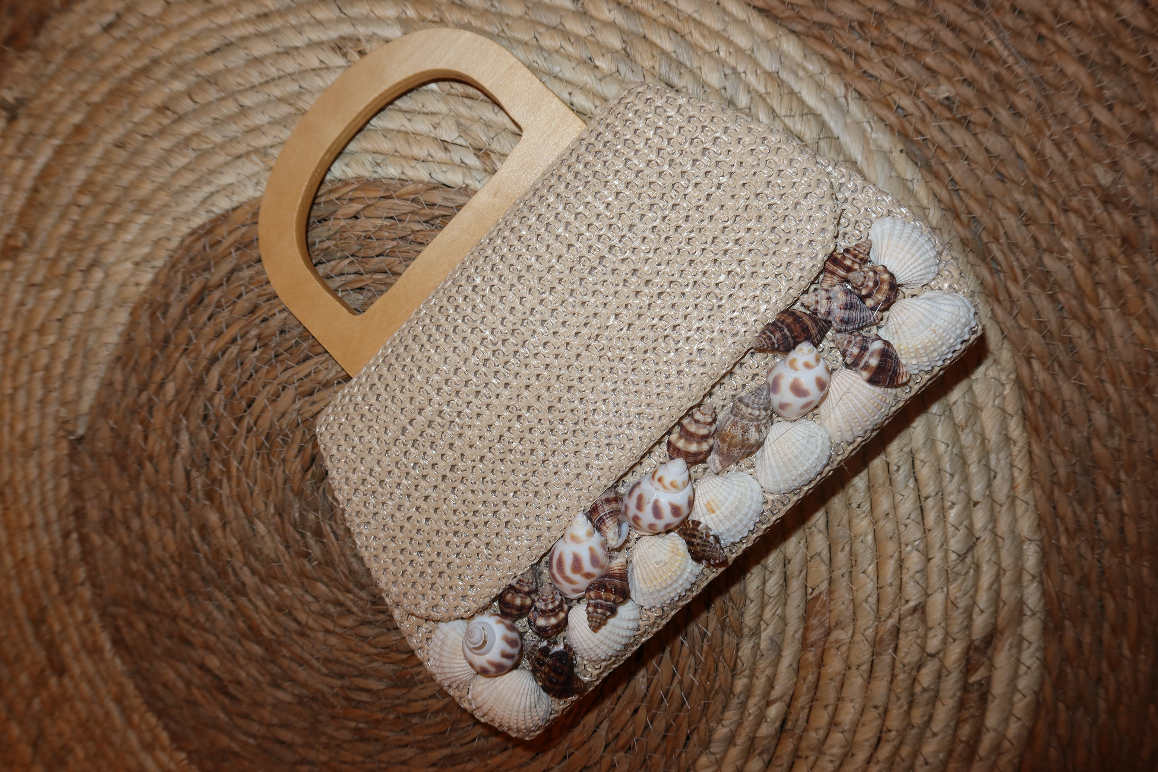 Bolsa de Palha Artesanal Luna