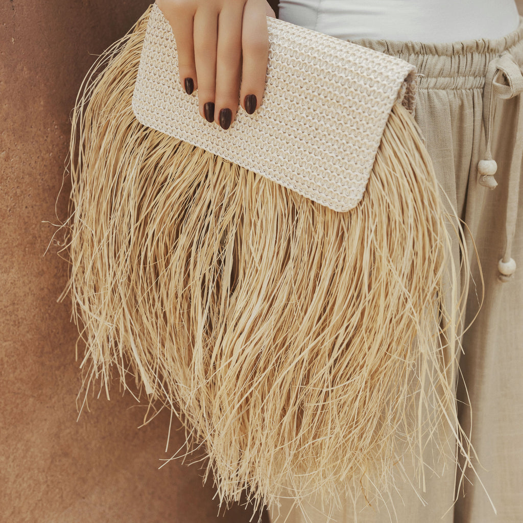 Clutch de Palha Artesanal Jurema