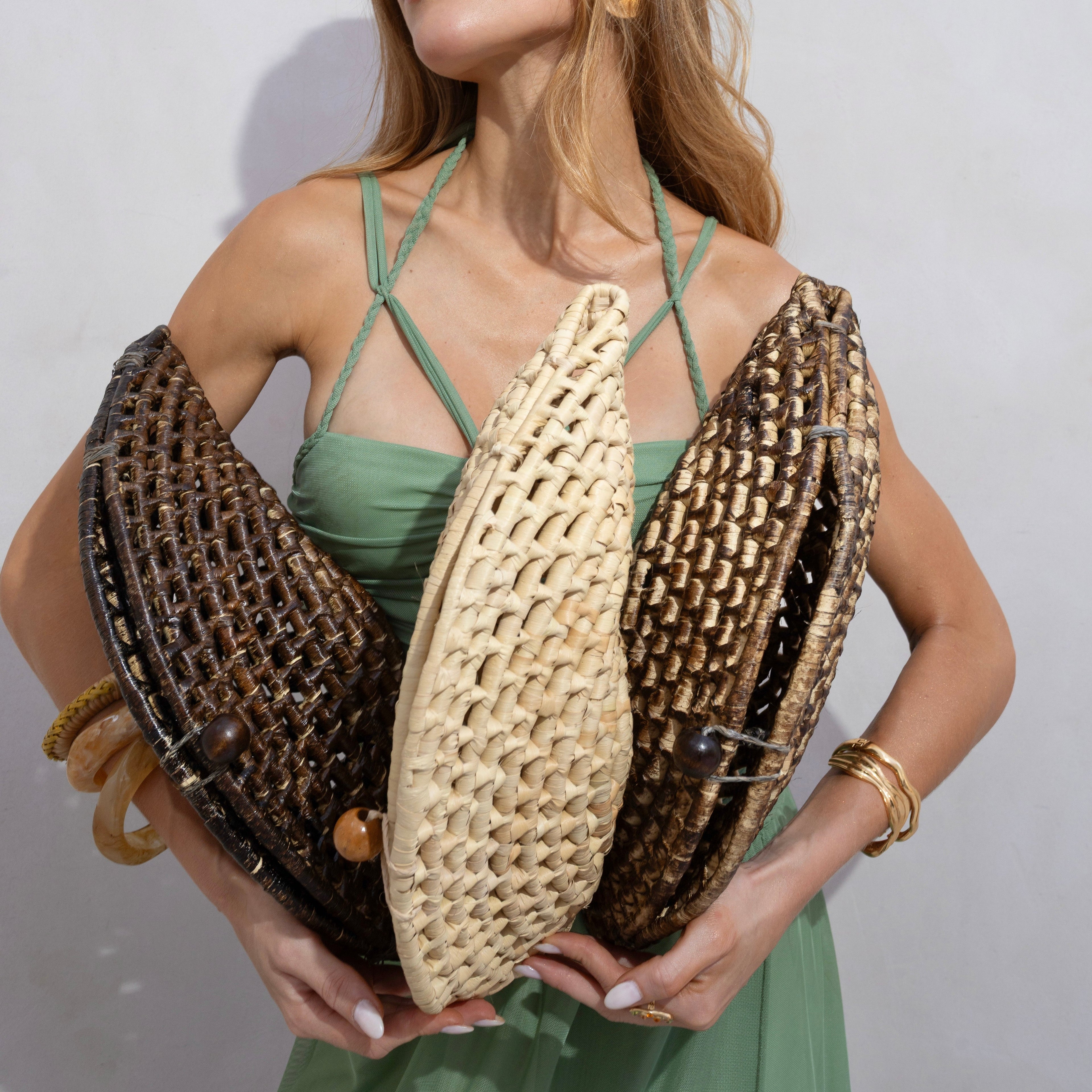 Clutch de Palha Caetana
