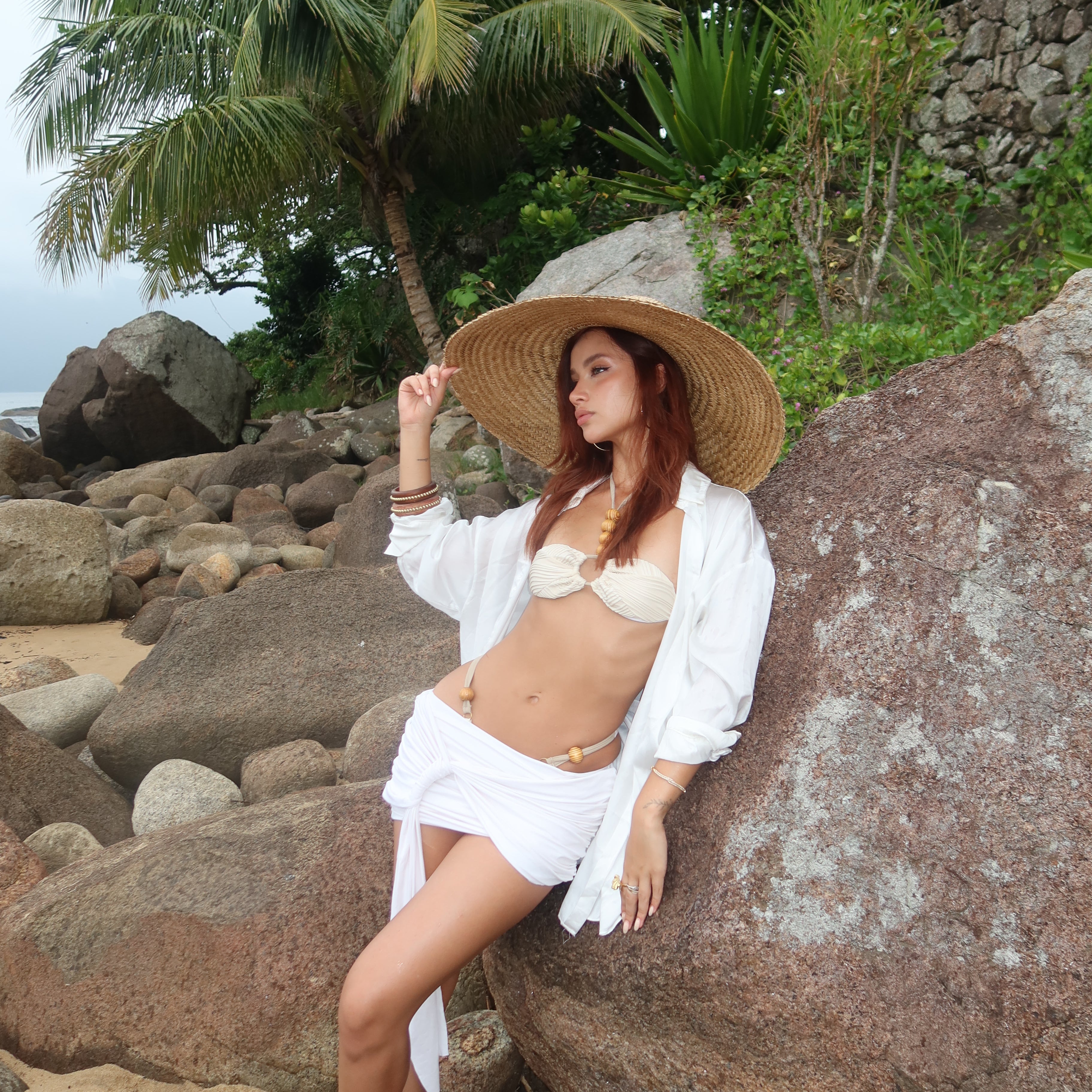 Chapéu Tropicália Bronze