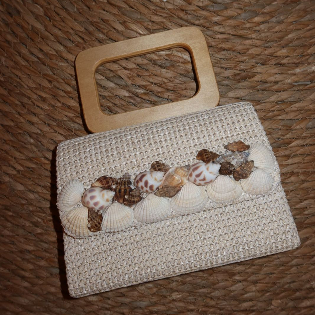 Bolsa de Palha Artesanal Luna