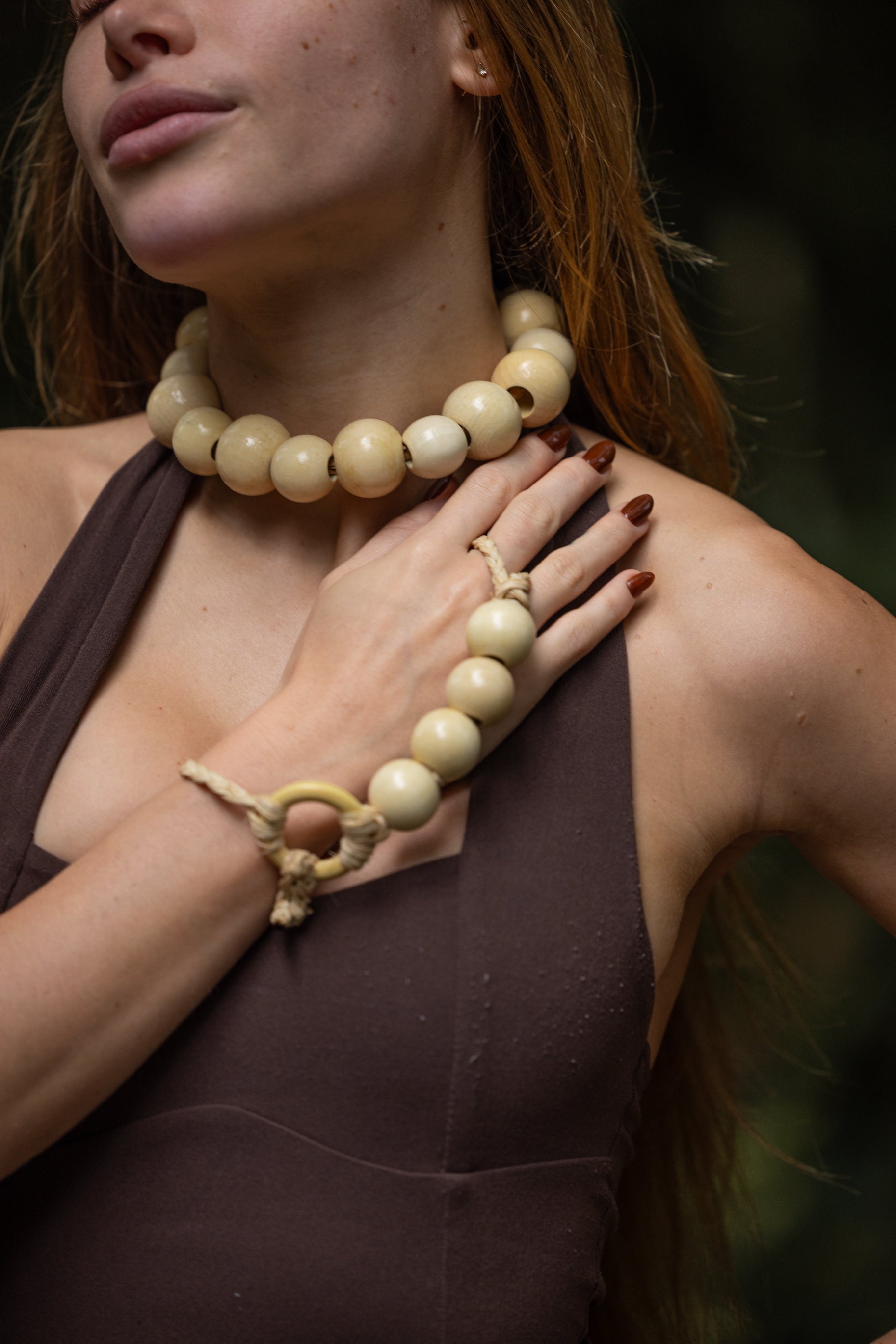 Joia de mão/Handchain Jacarandá
